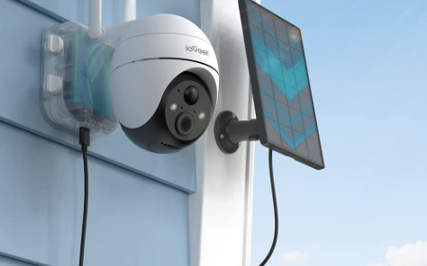 a wireless outdoor security camera